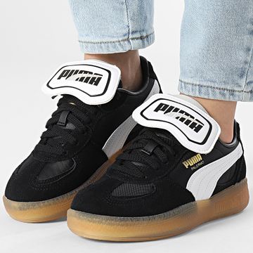 Puma - Palermo Moda Lengua Zapatillas Mujer 401679 Puma Negro Puma Blanco