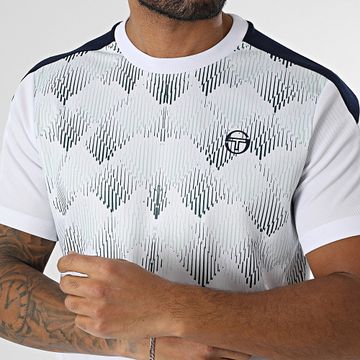 Sergio Tacchini - Camiseta Punte 40938 Blanca