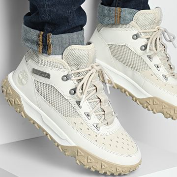 Timberland - Zapatillas Greenstride Motion 6 Mid Lace A6CW1 Gris claro Blanco