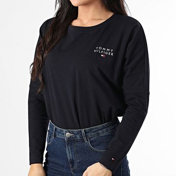 Tommy Hilfiger - Camiseta Mujer Manga Larga 4153 Azul Marino