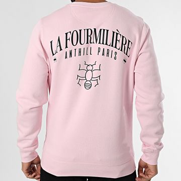 Anthill - La Fourmilière Sudadera cuello redondo Rosa Negro