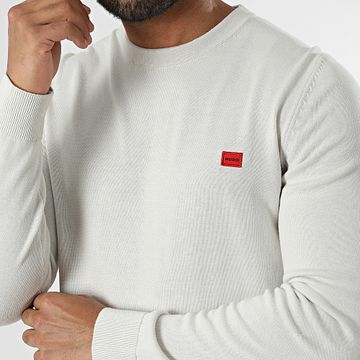 HUGO - Jersey San Cassius 50475083 Beige claro