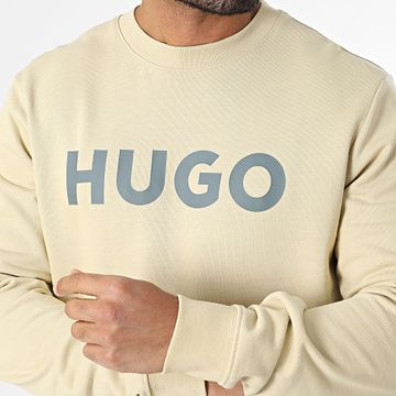 HUGO - Sudadera de cuello redondo Dem 50477328 Beige