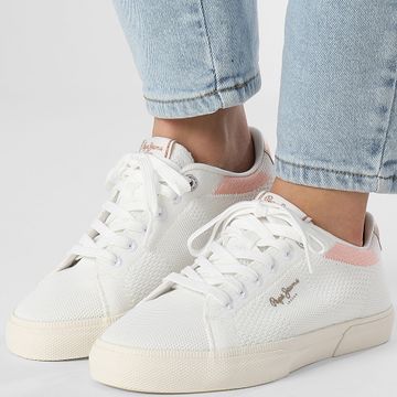 Pepe Jeans - Kenton Knit Zapatillas de deporte para mujer PLS31601 Golden Ochre