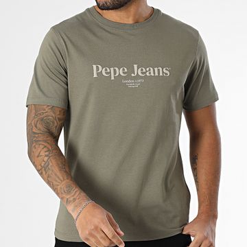 Pepe Jeans - Camiseta Dale PM509783 Verde caqui