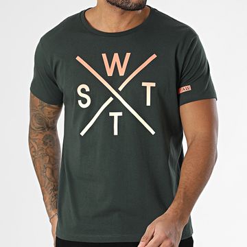 Watts - Camiseta 1WATTS03 Verde oscuro