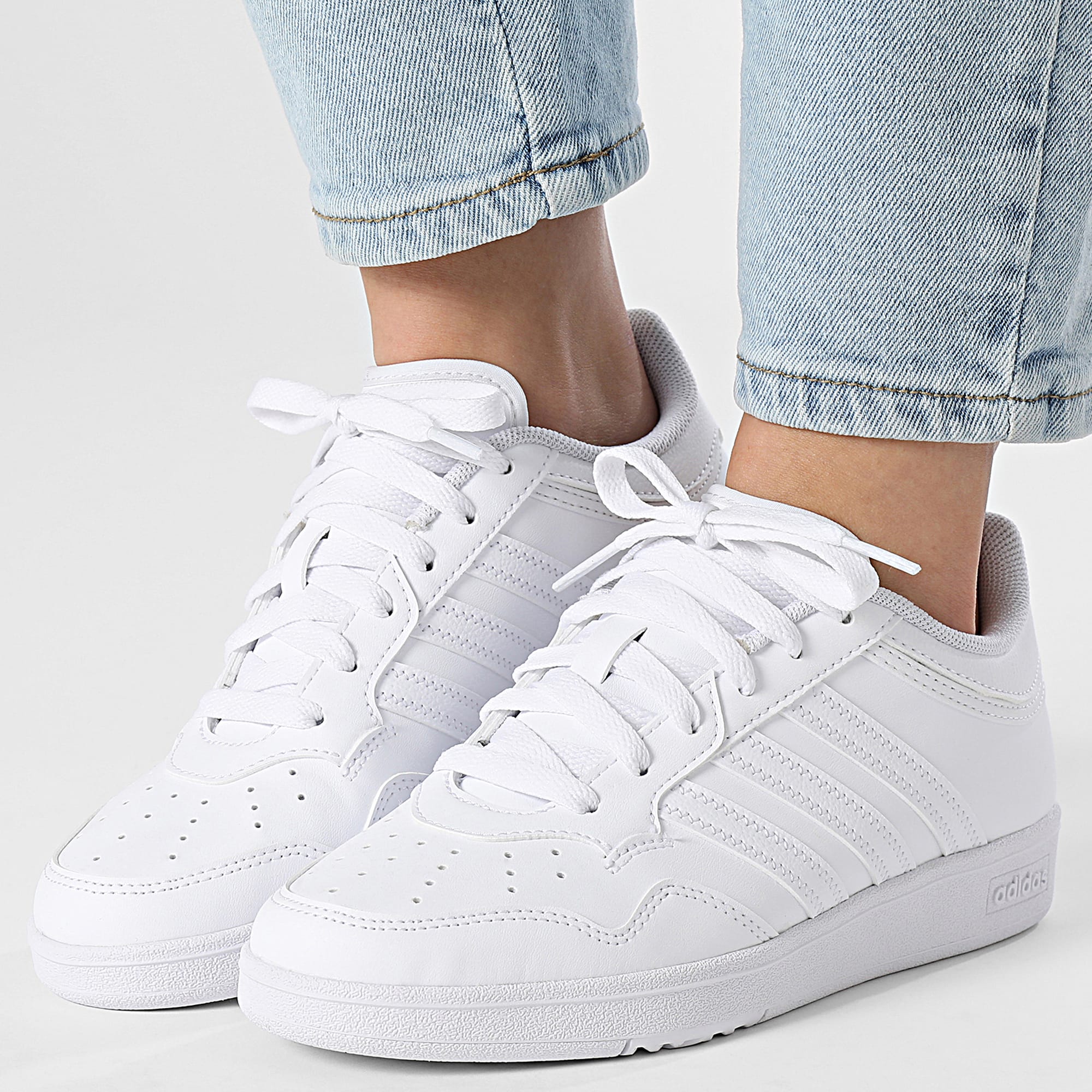 Adidas Performance - Hoops 4.0 W Zapatillas Mujer JI3459 Calzado Blanco Core Negro