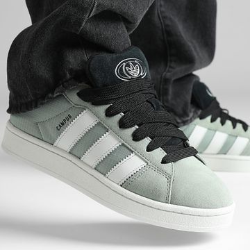 Adidas Originals - Baskets Campus 00s JI3171 Plata Verde Cristal Blanco Core Negro