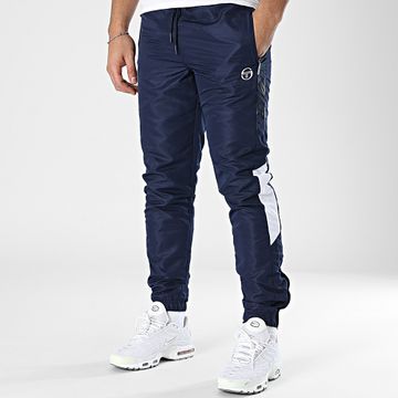 Sergio Tacchini - Punte 40940 Pantalones de jogging verde marino con rayas