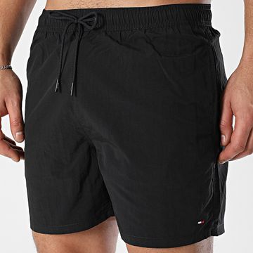 Tommy Hilfiger - Pantalones cortos medianos con cordón 3477 Negro