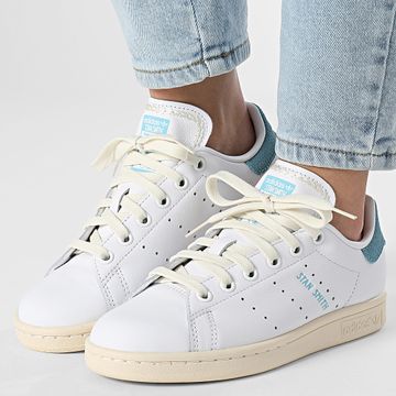Adidas Originals - Stan Smith W Zapatillas Mujer JI2927 Calzado Blanco Preloved Azul Crema Blanco