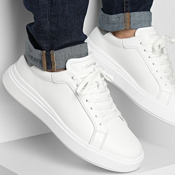 Calvin Klein - Low Top Lace Up Piel 1016 Rock Ridge Sneakers