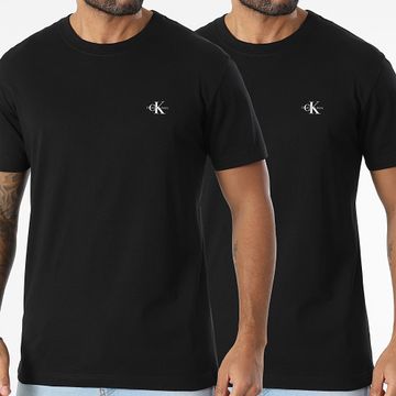 Calvin Klein - Lote de 2 camisetas 0199 negras