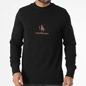 Calvin Klein - Sudadera con cuello redondo 7470 Negro