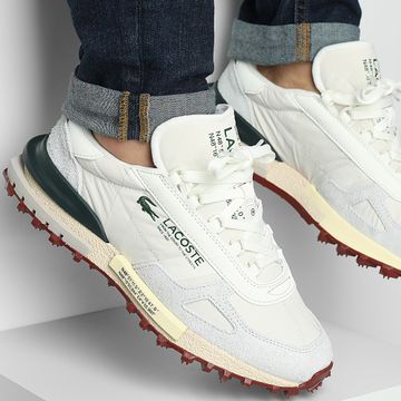 Lacoste - Zapatillas Elite Active 125 Off White Verde Oscuro
