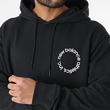 New Balance - MT51916 Sudadera con capucha Negra