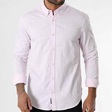 Teddy Smith - Camiseta de manga larga Volt 2 10715700D Rosa