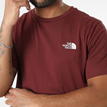 The North Face - Camiseta Simple Dome A87NG Burdeos