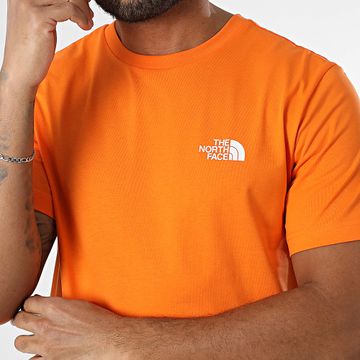 The North Face - Camiseta Simple Dome A87NG Naranja