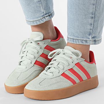 Adidas Performance - Barreda JP7109 Lino Verde Semi Lúcido Rojo Maravilla Blanco Zapatillas Mujer
