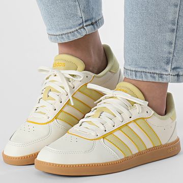 Adidas Performance - Breaknet Sleek Zapatillas Mujer JH6878 Off White Power Yellow Utility Yellow