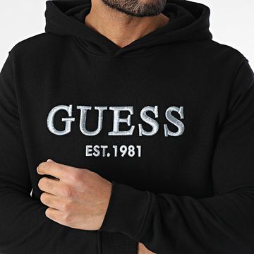 Guess - M5GQ36-KCN01 Sudadera con capucha Negra