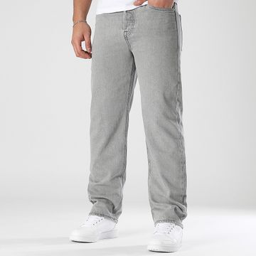 Jack And Jones - Eddie Original Baggy Jeans Gris