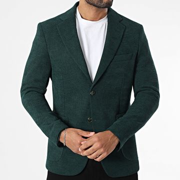 Mackten - Chaqueta Blazer verde botella
