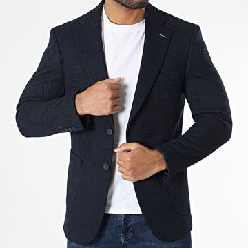 Mackten - Chaqueta Blazer azul marino
