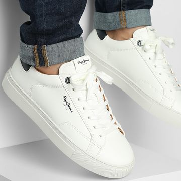 Pepe Jeans - Joe Basic Sneakers PMS00048 Blanco