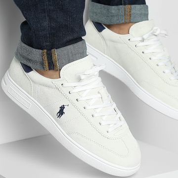 Polo Ralph Lauren - Zapatillas Bedford Cream Navy