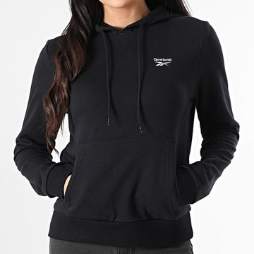 Reebok - Sudadera con capucha para mujer French Terry 100071947 Negro