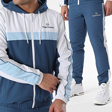 Sergio Tacchini - Chándal Alata 41054 41053 Azul marino Azul claro