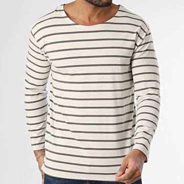 Teddy Smith - Loic Camiseta Manga Larga 11017430D Beige Verde Caqui