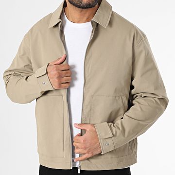 Jack And Jones - Chaqueta con cremallera Winson Worker Beige