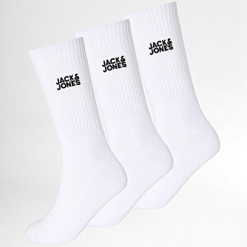 Jack And Jones - Calcetines de tenis Prime Blanco 3 Pares