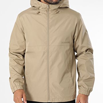 Jack And Jones - Chaqueta con cremallera y capucha Zack Beige