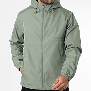 Jack And Jones - Chaqueta con capucha y cremallera Zack Green