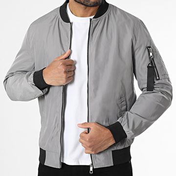 Kymaxx - Cazadora gris
