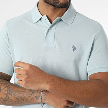 US Polo ASSN - Polo manga corta US197001-000147 Azul claro