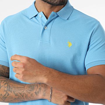 US Polo ASSN - Polo manga corta US197001-000147 Azul claro