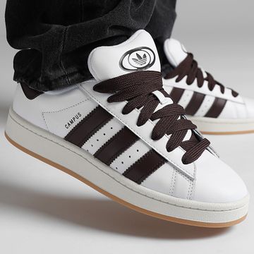 Adidas Originals - Baskets Campus 00s W JQ7767 Calzado Blanco Sombra Marrón Core White