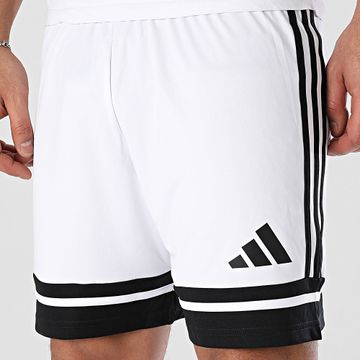 Adidas Performance - Pantalón Corto Squa 25 JH3412 Blanco Negro