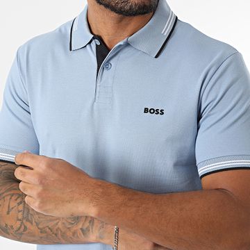 BOSS - Polo de manga corta Paul Slim 50506193 Azul claro