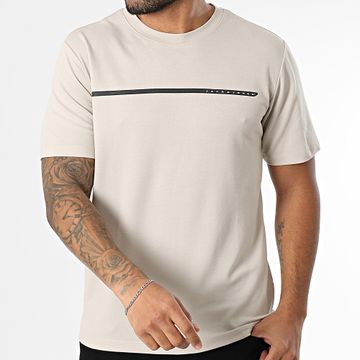 Jack And Jones - Camiseta Fusion Full Branding Beige