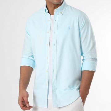 Polo Ralph Lauren - Camiseta de manga larga Original Player Azul claro