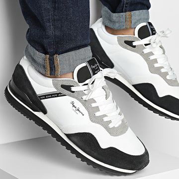 Pepe Jeans - Zapatillas London Life PMS40035 Gris ebonizado