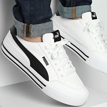 Puma - Zapatillas Court Classic Vulc 396353 Puma Blanco Puma Negro