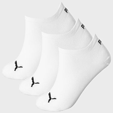 Puma - Lote de 3 pares de calcetines 701231277 Blanco