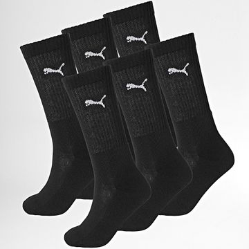 Puma - Lote de 6 pares de calcetines 701219583 Negro